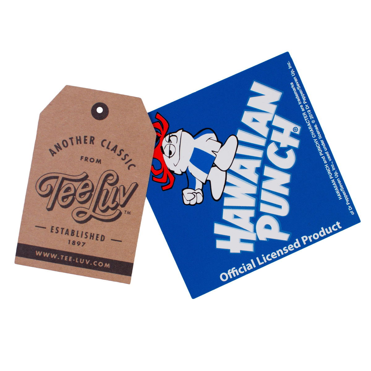 Hawaiian Punch Ringer T-Shirt - White/Red