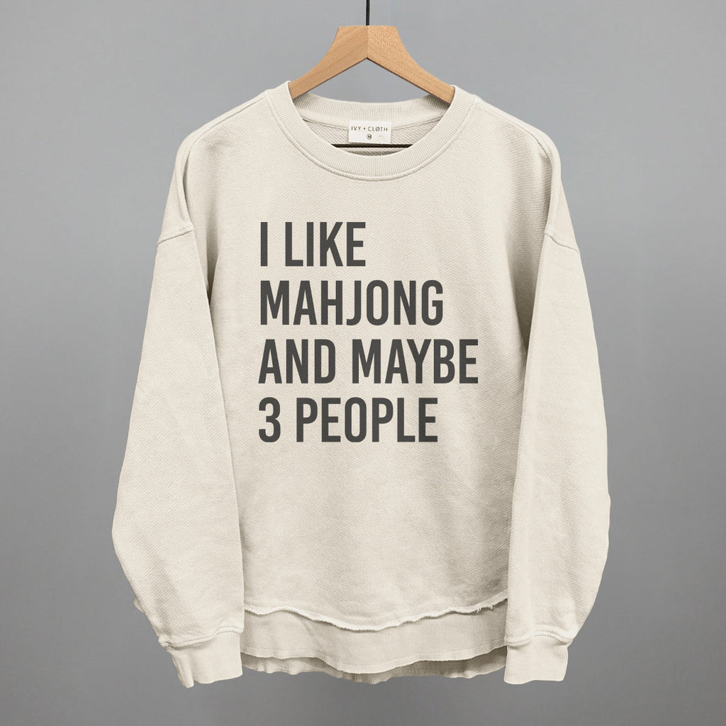 I Like Mahjong And Maybe 3 People