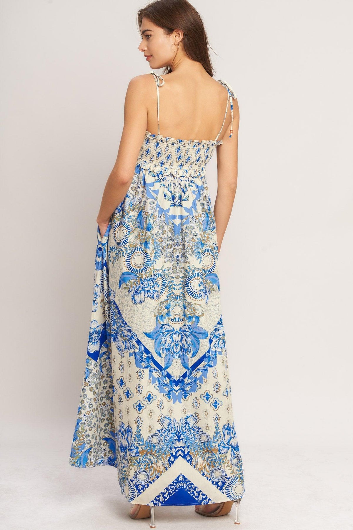COASTAL DREAM WOVEN MAXI DRESS