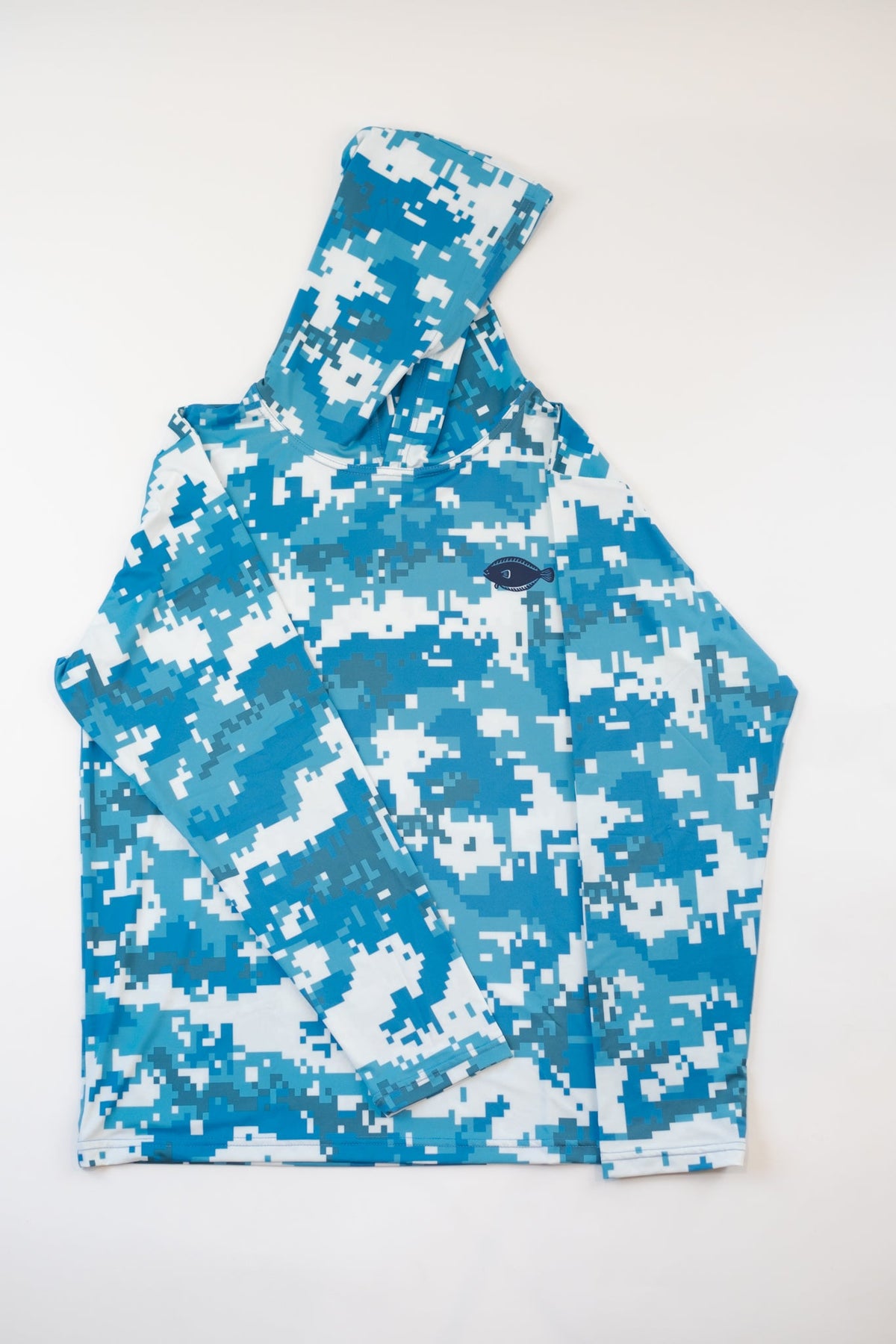 Kids Camo Sun Hoodie