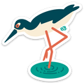 Aeʻo Sticker