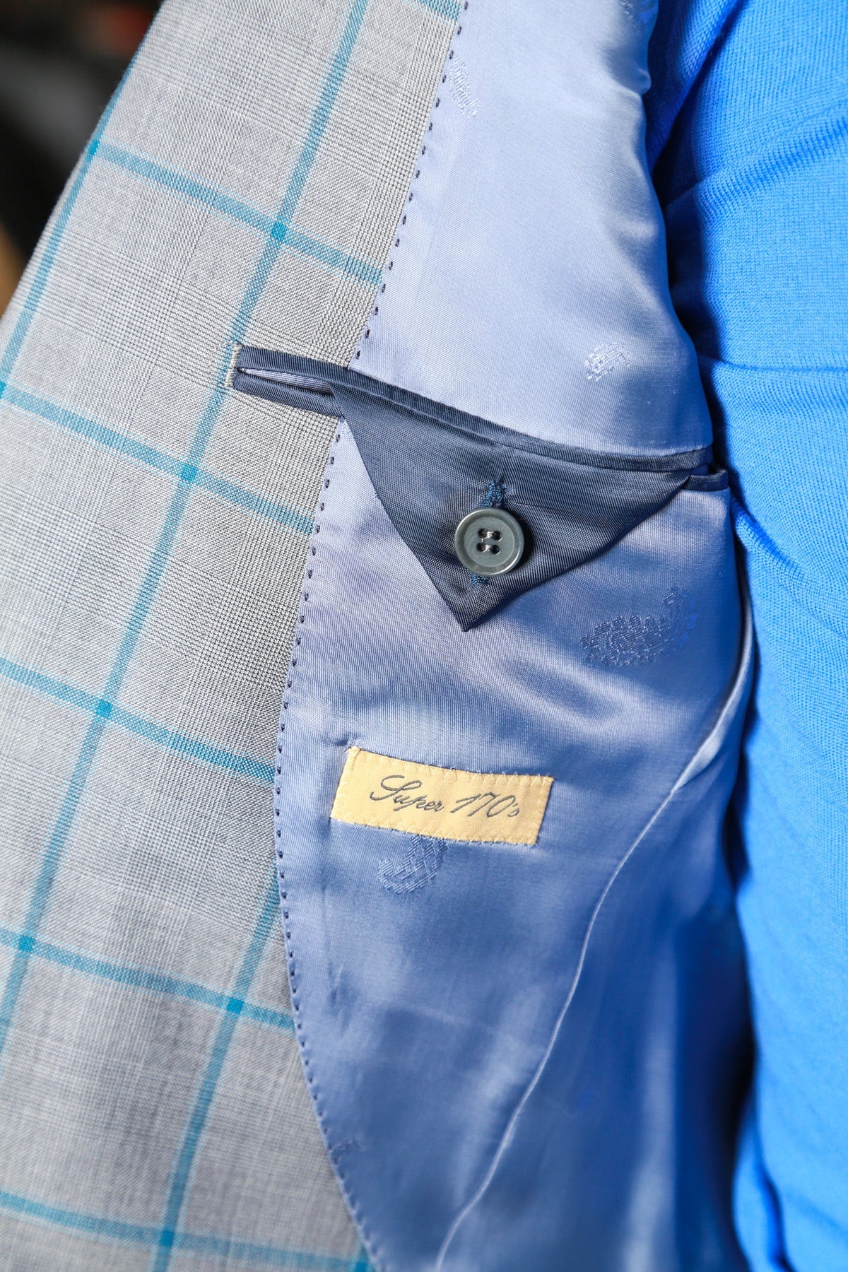 Carlo Barbera Checked Wool Suit (Super 170's Wool)