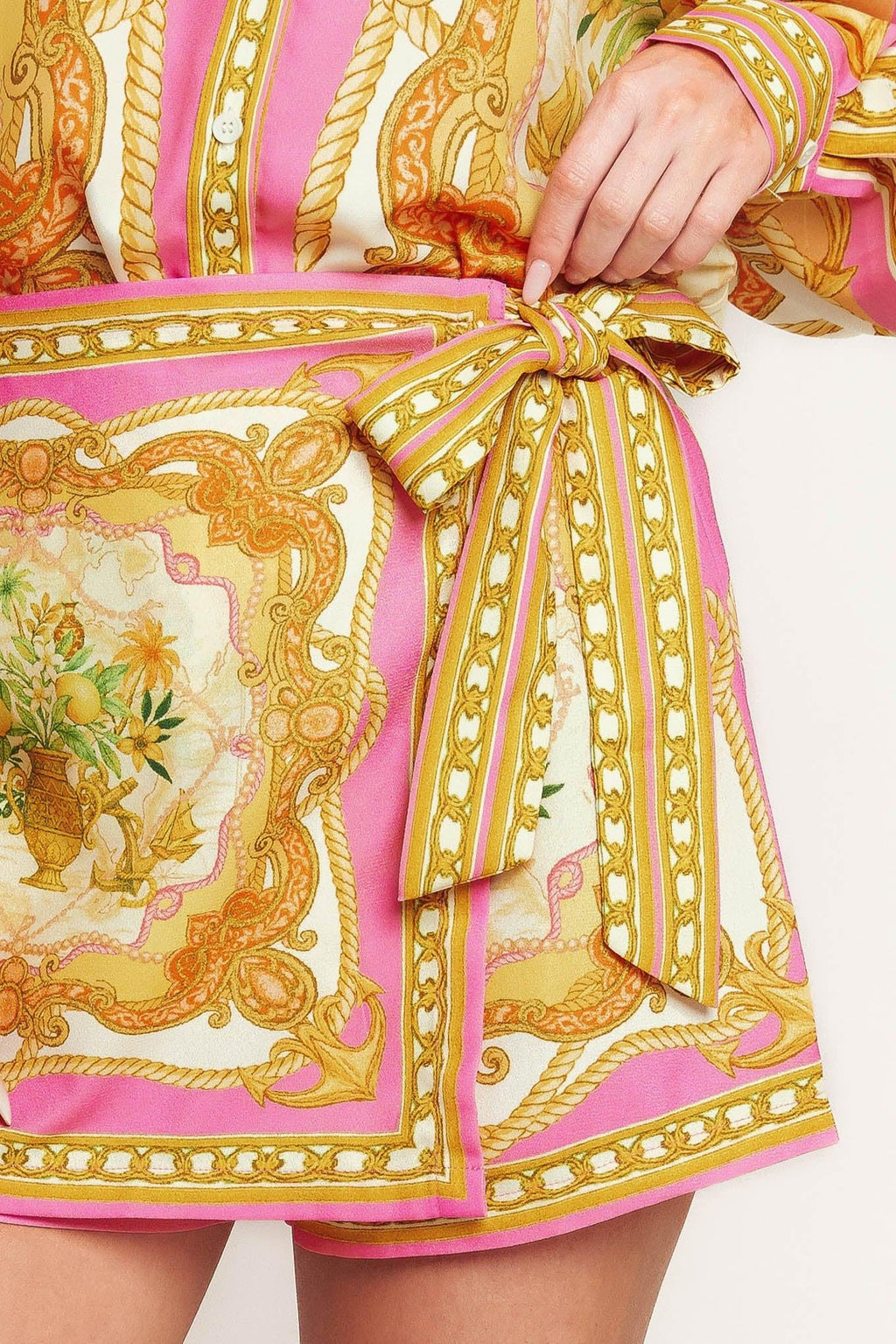 VINTAGE HEIRESS WOVEN SKORT