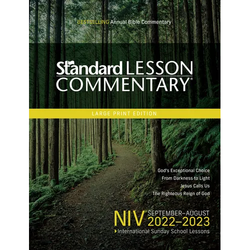 Niv(r) Standard Lesson Commentary(r) Large Print Edition 2022-2023 - Paperback