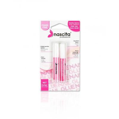 Nascita Pink Nail Glue for Artificial Nails - Long Lasting Adhesive
