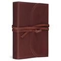 ESV Student Study Bible (Natural Leather, Brown, Flap with Strap) - Leather