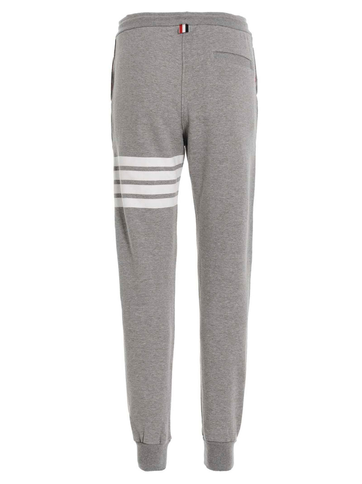 Thom Browne Men '4 Bar’ Joggers