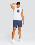 JOSH MUSCLE TANK - CHALK WHITE