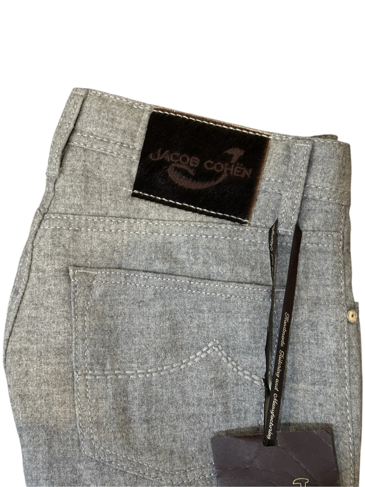 Jacob Cohen 610 Classic Pocket Virgin Wool Pants