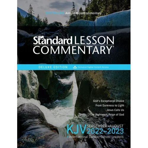 KJV Standard Lesson Commentary(r) Deluxe Edition 2022-2023 - Paperback