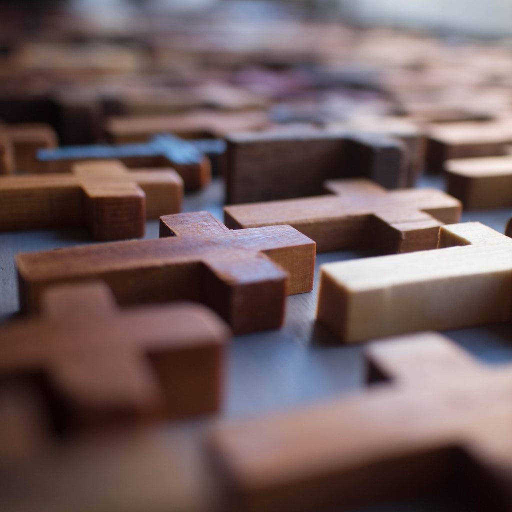 Handmade Wooden Pocket Crosses