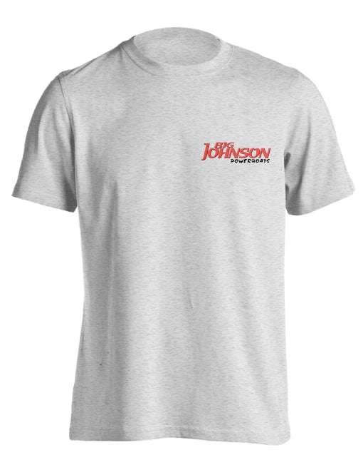 Big Johnson Powerboats Graphic T-Shirt – 2-Sided Fun & Bold Design