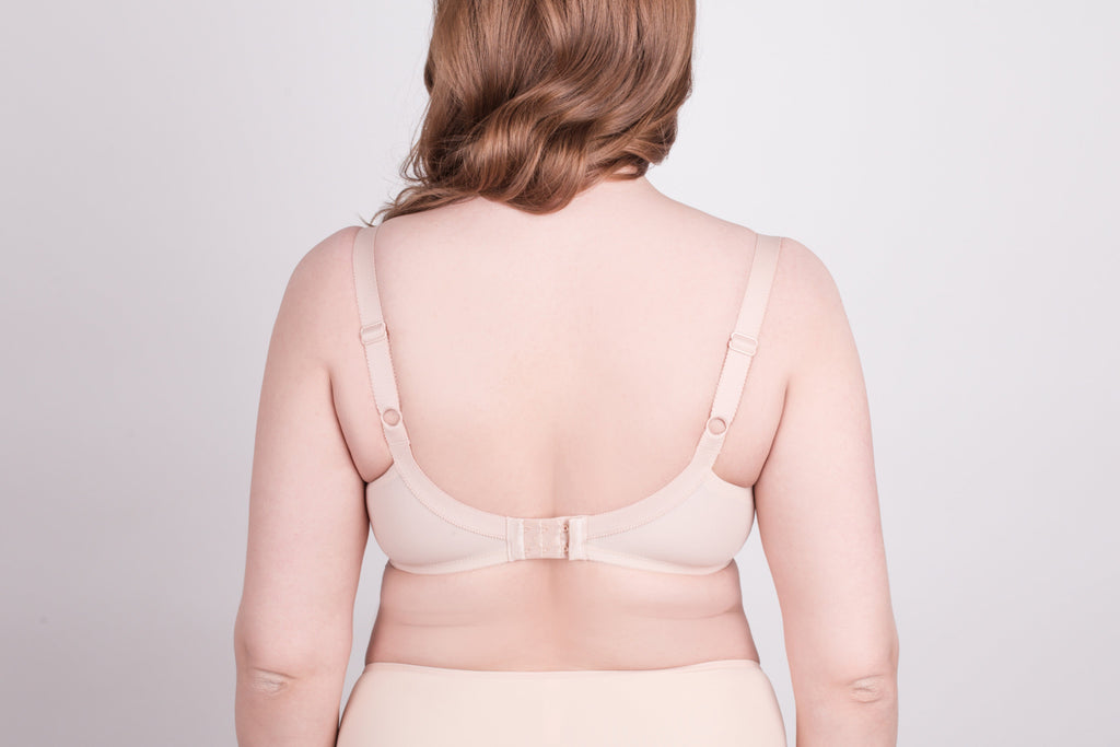 Bra Milavitsa 115910 - Elastic Knit, Underwired, Triple Diagonal Segment Cups