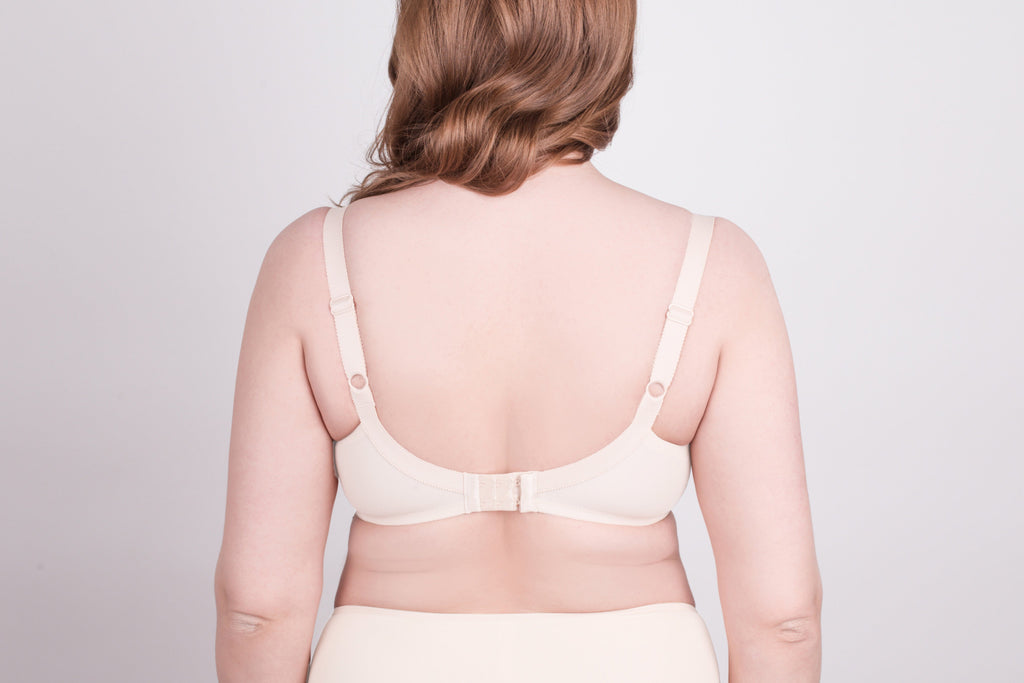 Bra Milavitsa 115910 - Elastic Knit, Underwired, Triple Diagonal Segment Cups