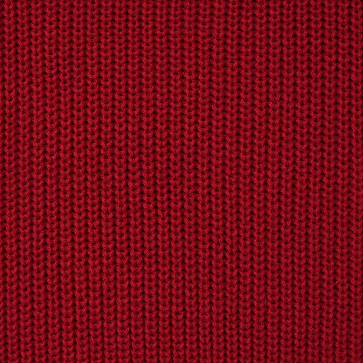 Classic Knit Baby Sweater in Red Xmas