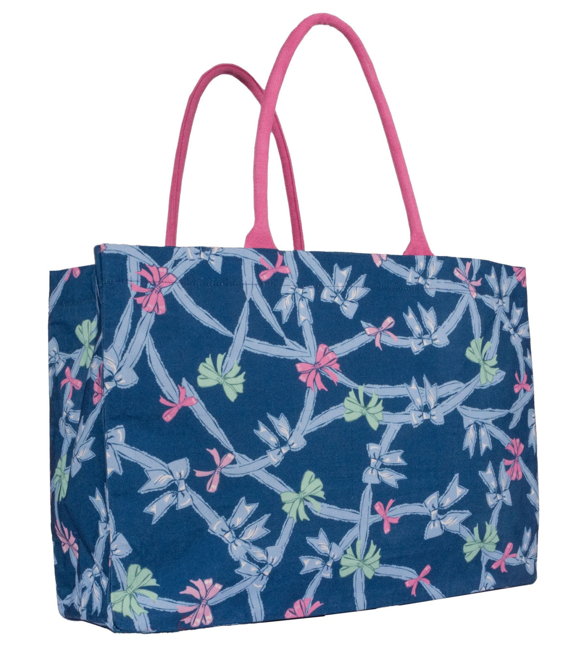 Canvas Tote Bag with Handles and Interior Pocket - F25 - Simply Southern