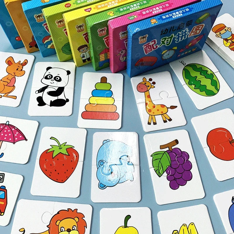 Montessori Cards Educational Toys for Children Learning & more