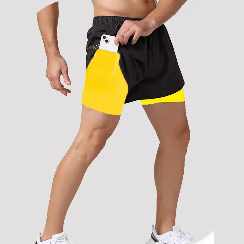 Men's Lightweight 2-in-1 Running Shorts