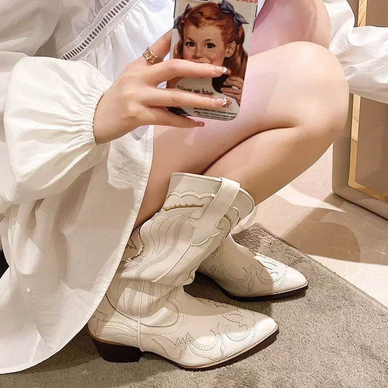 Step Out in Style: Embroidered Western Boots