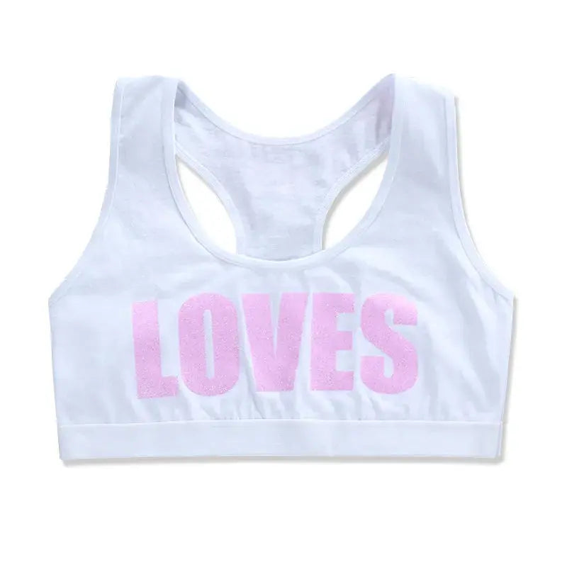 Cotton Training Bras for Growing Girls