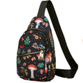 Crossbody bag, crossbody purse, shoulder bag, versatile bag, ethnic canvas backpack on the chest/back