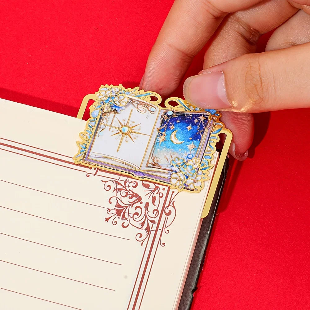 Knight Crescent Moon Bookmark Enchanting Themed Page Holder