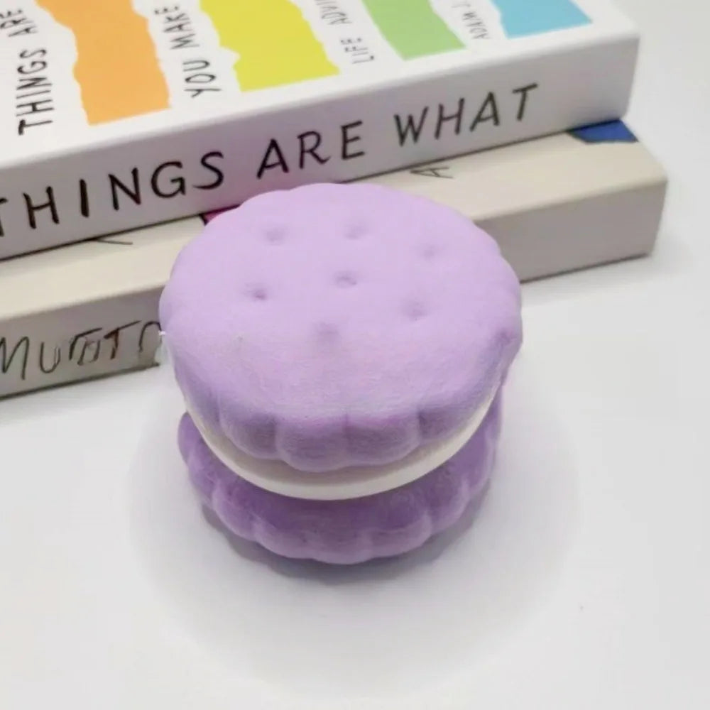 Squishy Simulated Cake Squeeze Toy | Slow Rising Stress Relief Sensory Fidget for Anxiety ADHD