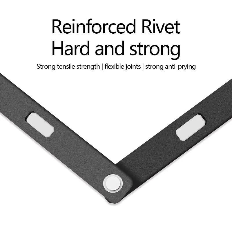 Folding Bicycle Lock | 80 cm Steel & Keyed Design | Bicycles & Compatible E-Bikes