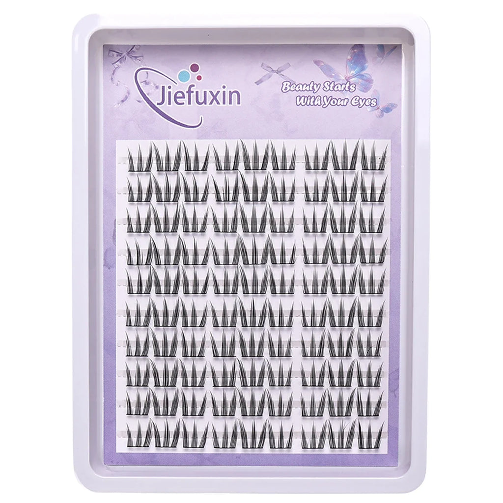 Eyelash Clusters Natural False Eyelashes Extenstions Long-Lasting Cat Paw Cluster Thick Lashes