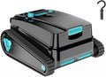Cordless robotic pool cleaner for above-ground and in-ground pools; features automatic parking; maximum cleaning coverage of 19.8 meters / 1,100 square meters (tracked model).