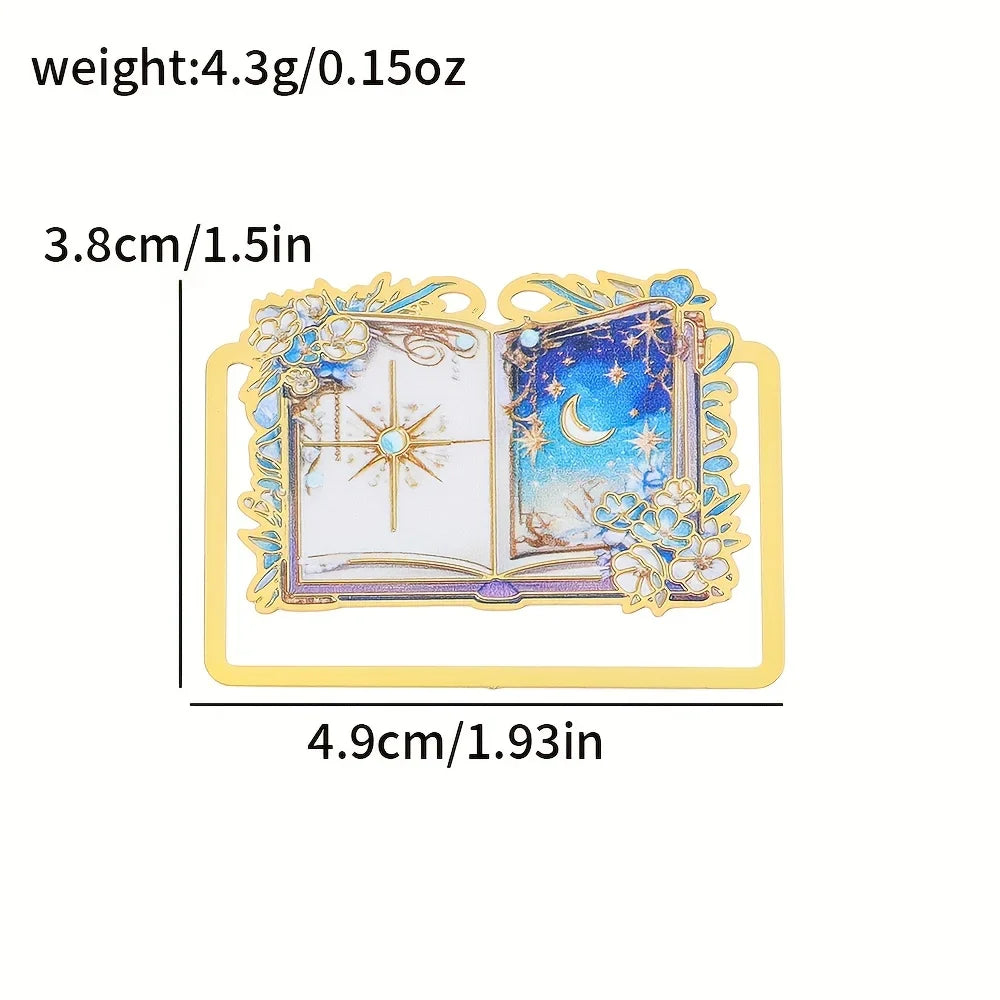Knight Crescent Moon Bookmark Enchanting Themed Page Holder