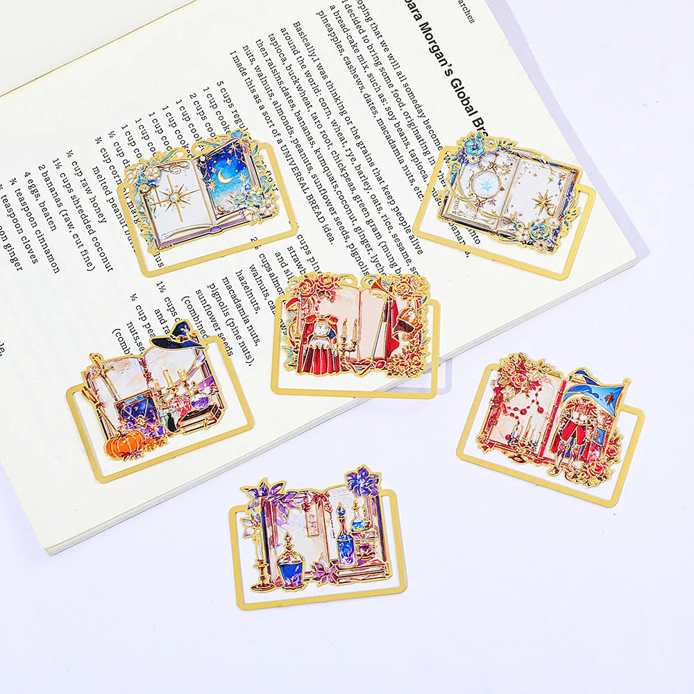 Knight Crescent Moon Bookmark Enchanting Themed Page Holder