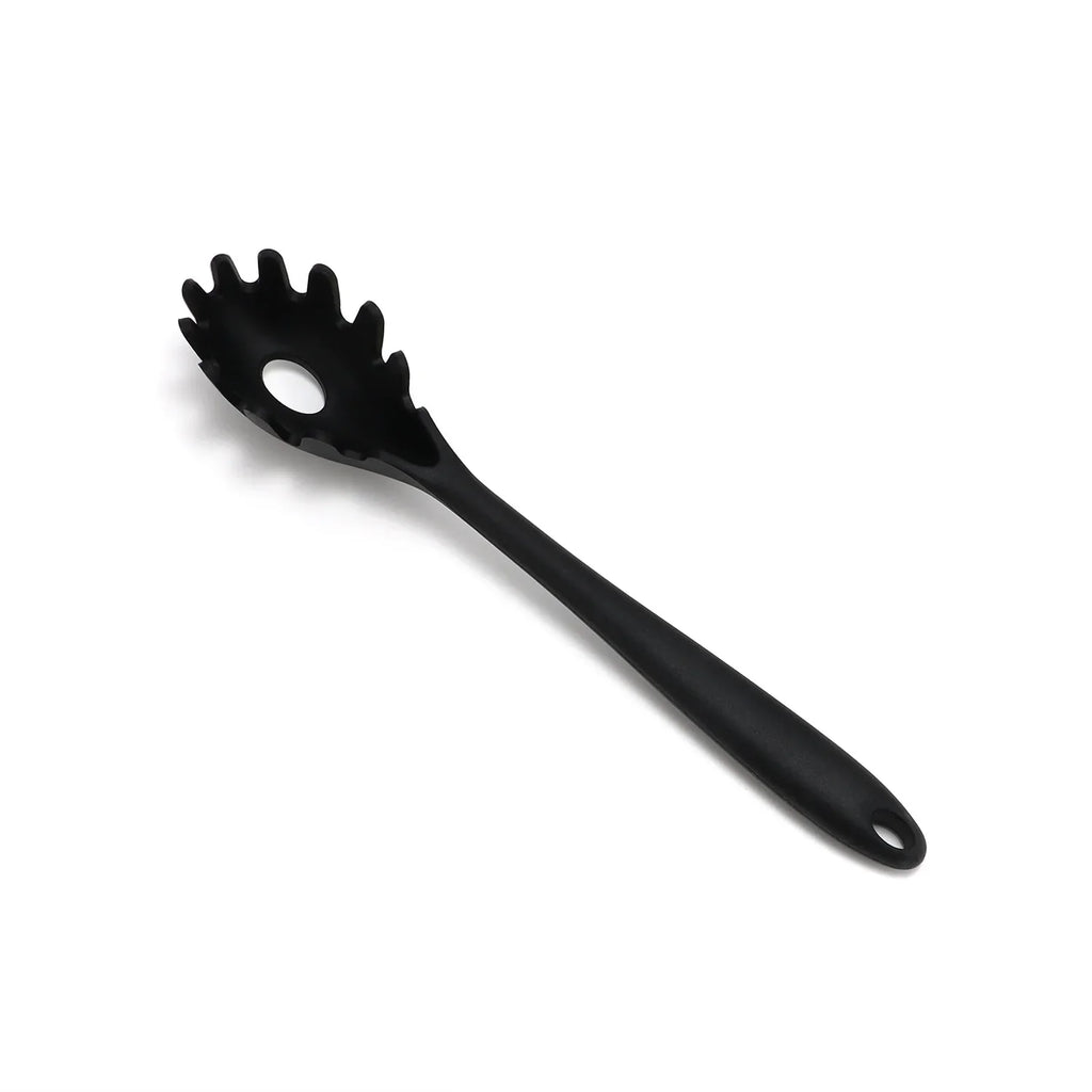11.2 Inch Pasta Fork Premium Silicone Spaghetti Strainer Heat