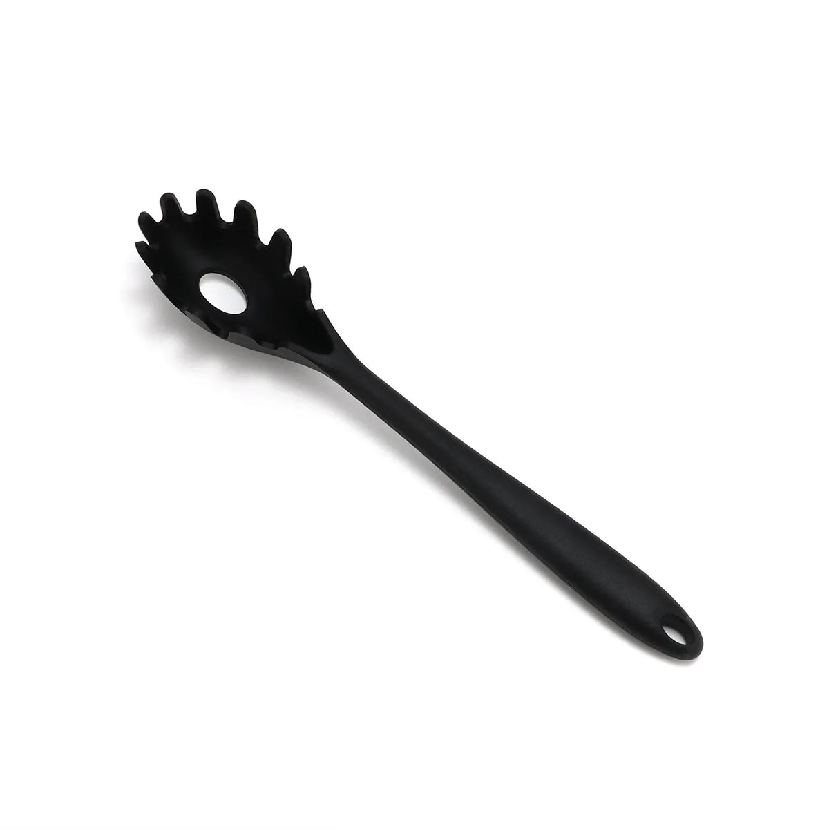 11.2 Inch Pasta Fork Premium Silicone Spaghetti Strainer Heat