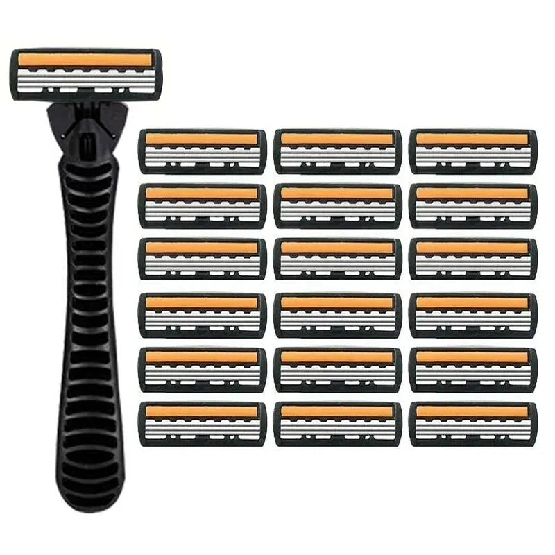 3-Layer Shaver Sack Stainless Steel Safety Razor