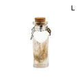 Pet Memorial Bottle for Pet Hair | Keepsake Urn with Silver Accessories