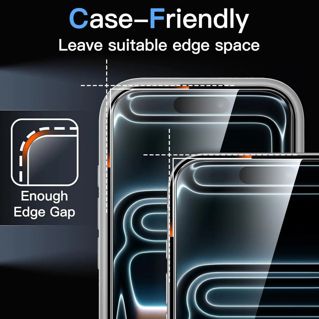 4-Pack Tempered Glass Screen Protector