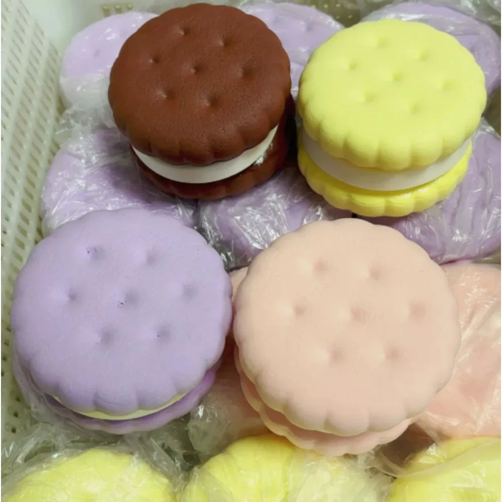 Squishy Simulated Cake Squeeze Toy | Slow Rising Stress Relief Sensory Fidget for Anxiety ADHD