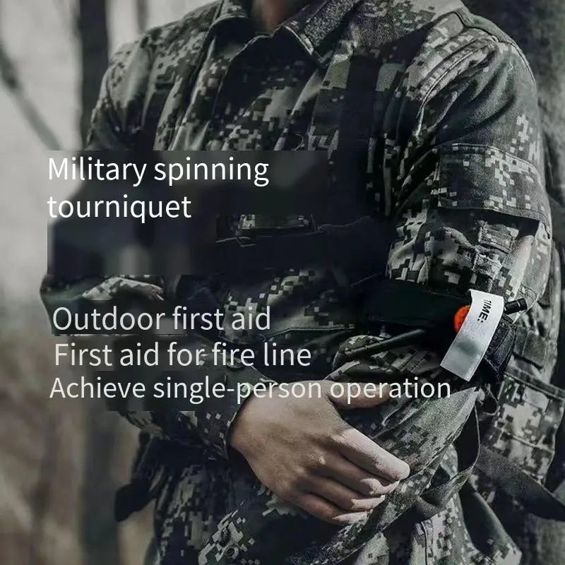 1/12 Pcs Emergency Tourniquet Outdoor Portable First Aid Quick Slow