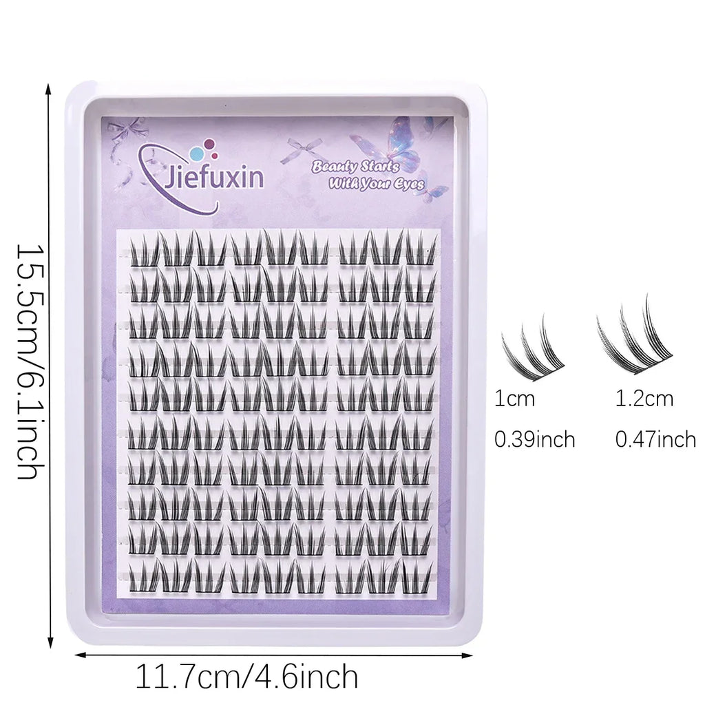 Eyelash Clusters Natural False Eyelashes Extenstions Long-Lasting Cat Paw Cluster Thick Lashes