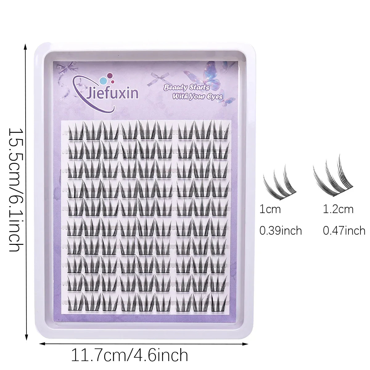 Eyelash Clusters Natural False Eyelashes Extenstions Long-Lasting Cat Paw Cluster Thick Lashes