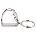 1Pcs Simple Elegant Design Western Stirrup Keychain Key Ring Hanger Tool For Men Women Bag Decoration Equestrian Equine Horse Th