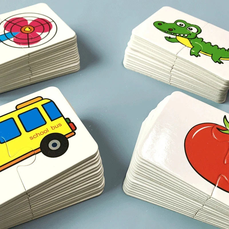 Montessori Cards Educational Toys for Children Learning & more