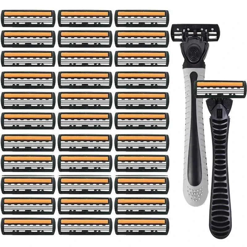3-Layer Shaver Sack Stainless Steel Safety Razor