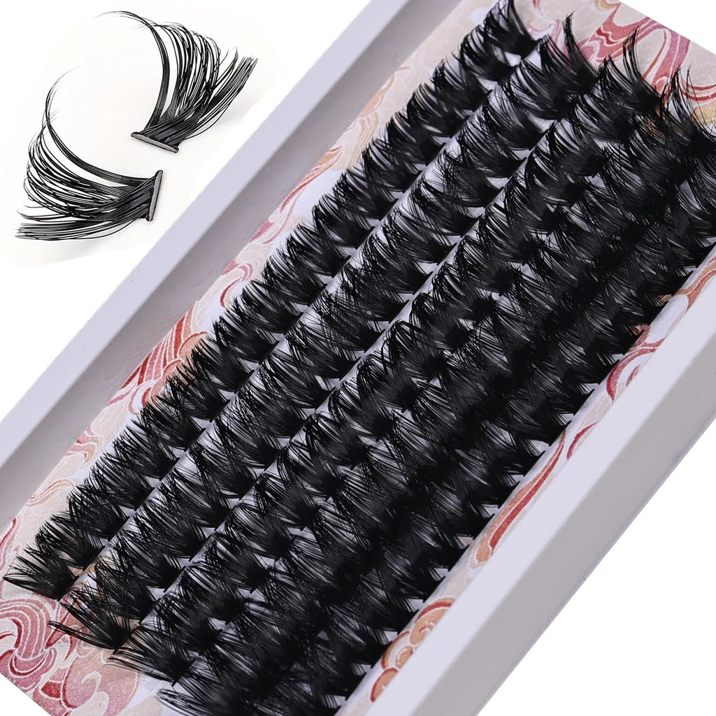 Lashes Soft Natural Lashes Fake Lash Cluster False Eyelashes 100 Pack