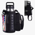 Magnetic Gym Water Bottle Holder for Phone & Keys