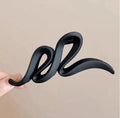 Of 3 Large Matte Wave Hair Clips