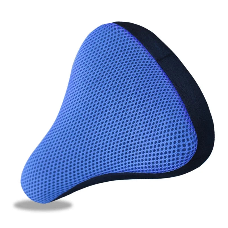 Soft, Breathable Bike Seat: 3D Silicone Cushion