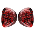 TANGZU WANER SG 2 Red Lion Edition 10mm PET Single Dynamic In-Ear Earphones with Silicone Storage Bag and Sancai Wide Bore