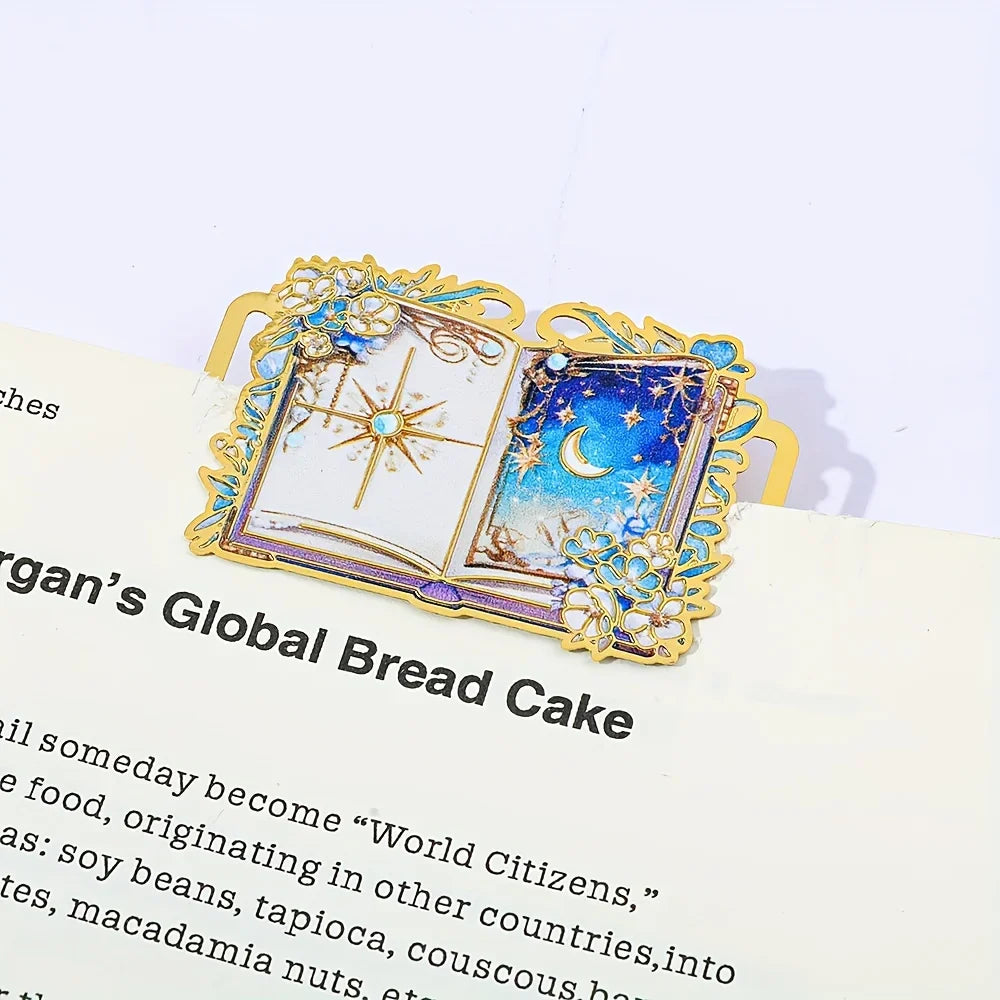 Knight Crescent Moon Bookmark Enchanting Themed Page Holder